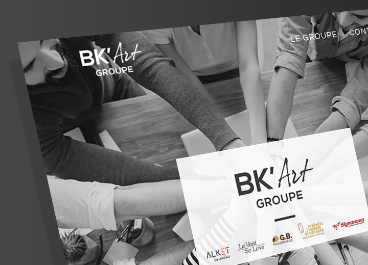 Site BK'Art Groupe Cognac - zoom