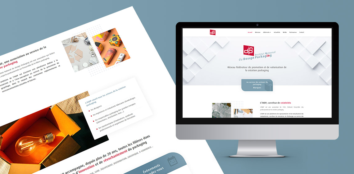 Création site internet INDP - Webo Zénith
